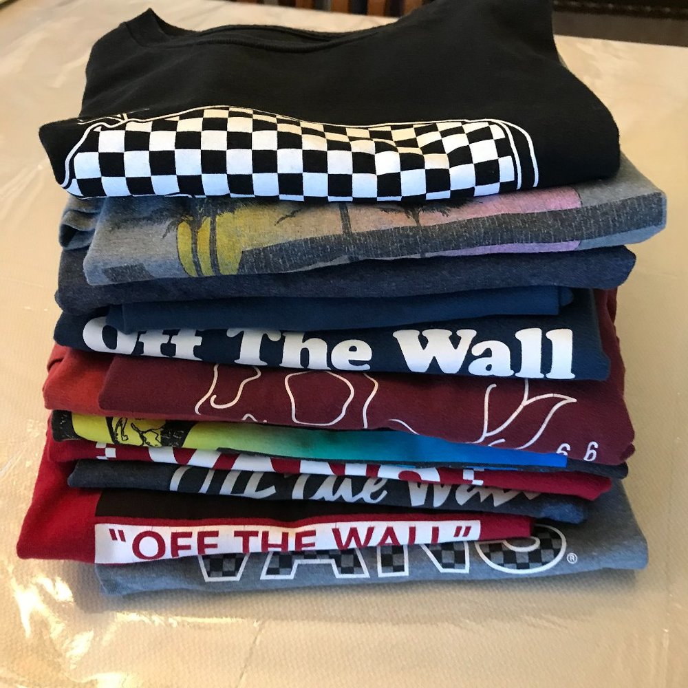 ALL 12 VANS OFF THE WALL SHIRTS FOR $20